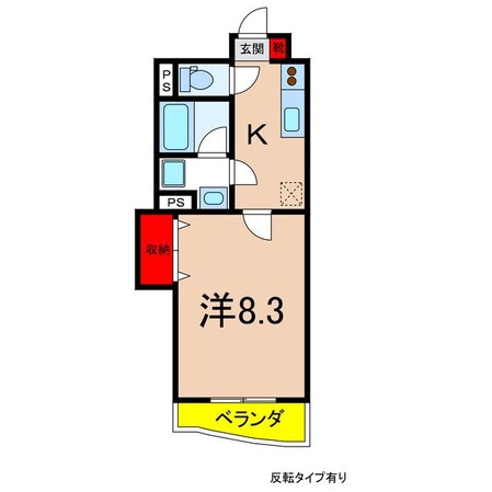 ガーデンハイム樗2番館の物件間取画像